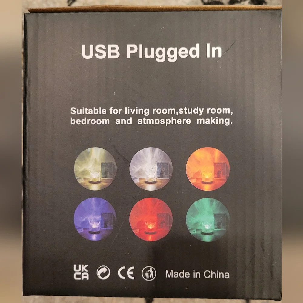 USB Dynamic Water Pattern Light CROWN